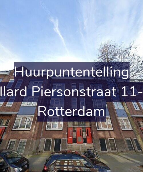 Foto gevel Huurpuntentelling voor Allard Piersonstraat 11-A, Rotterdam