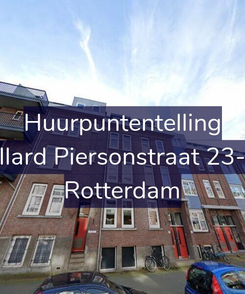 Foto gevel Huurpuntentelling voor Allard Piersonstraat 23-A, Rotterdam