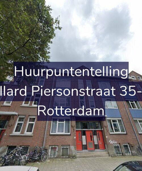 Foto gevel Huurpuntentelling voor Allard Piersonstraat 35-G, Rotterdam
