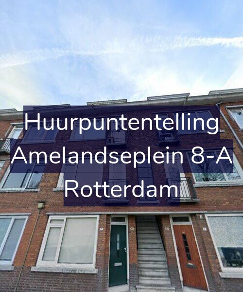 Foto gevel Huurpuntentelling voor Amelandseplein 8-A, Rotterdam