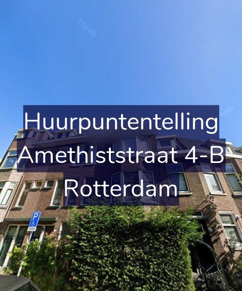 Foto gevel Huurpuntentelling voor Amethiststraat 4-B, Rotterdam