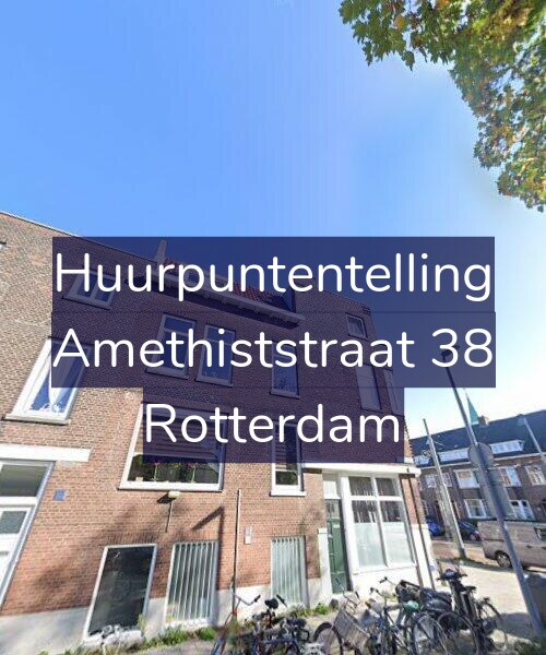 Foto gevel Huurpuntentelling voor Amethiststraat 38, Rotterdam