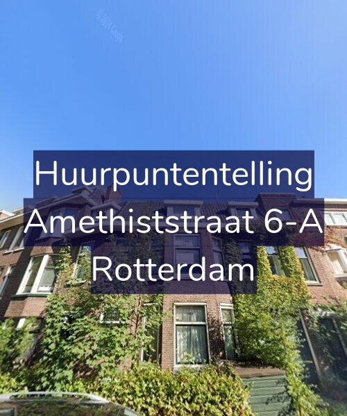 Foto gevel Huurpuntentelling voor Amethiststraat 6-A, Rotterdam