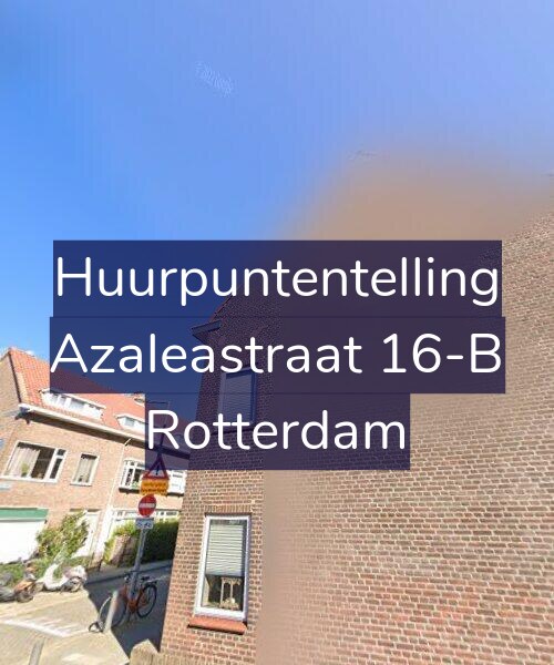 Foto gevel Huurpuntentelling voor Azaleastraat 16-B, Rotterdam