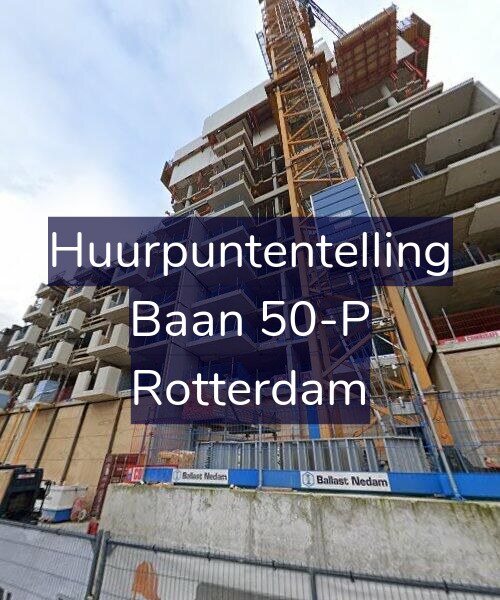 Foto gevel Huurpuntentelling voor Baan 50-P, Rotterdam