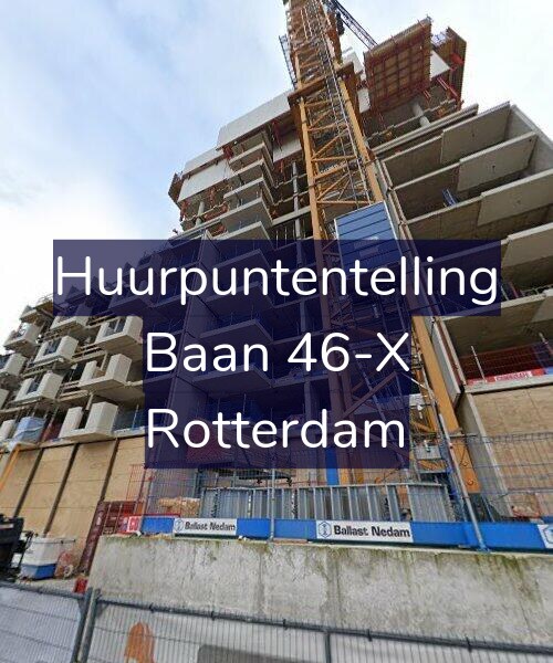 Foto gevel Huurpuntentelling voor Baan 46-X, Rotterdam