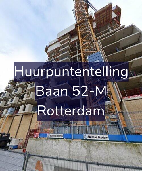 Foto gevel Huurpuntentelling voor Baan 52-M, Rotterdam