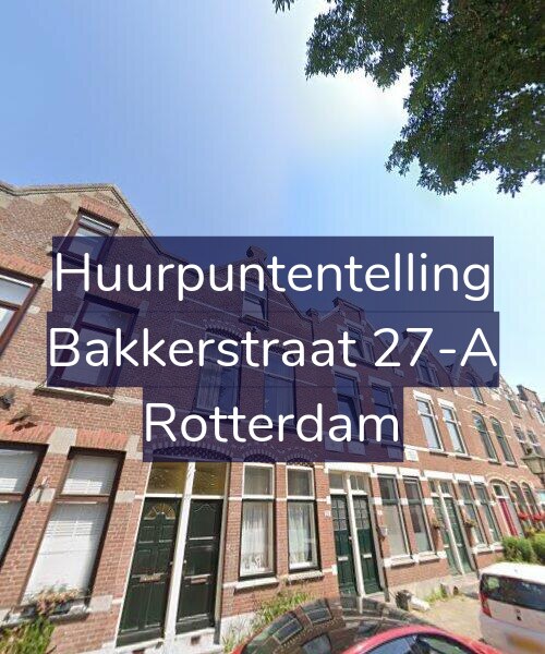 Foto gevel Huurpuntentelling voor Bakkerstraat 27-A, Rotterdam