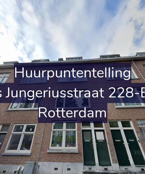Foto gevel Huurpuntentelling voor Bas Jungeriusstraat 228-B01, Rotterdam