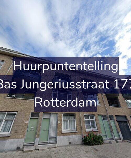 Foto gevel Huurpuntentelling voor Bas Jungeriusstraat 177, Rotterdam