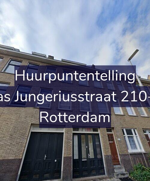 Foto gevel Huurpuntentelling voor Bas Jungeriusstraat 210-A, Rotterdam