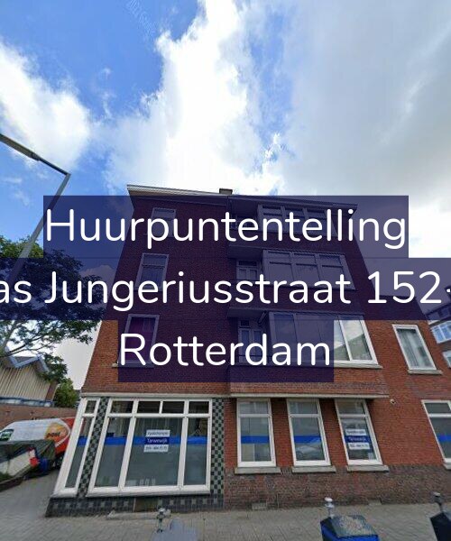 Foto gevel Huurpuntentelling voor Bas Jungeriusstraat 152-B, Rotterdam