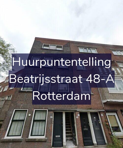Foto gevel Huurpuntentelling voor Beatrijsstraat 48-A, Rotterdam