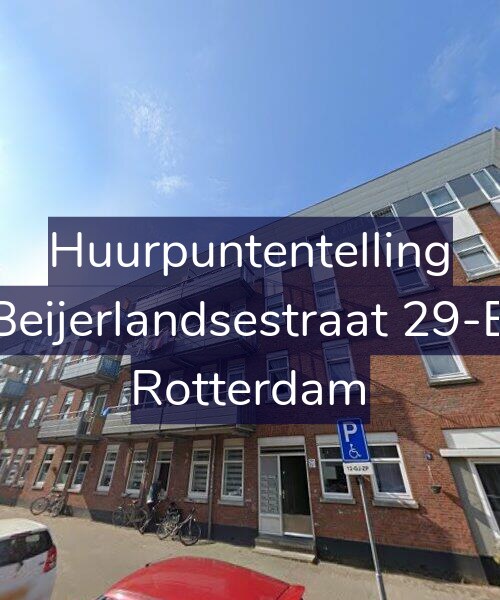 Foto gevel Huurpuntentelling voor Beijerlandsestraat 29-B, Rotterdam