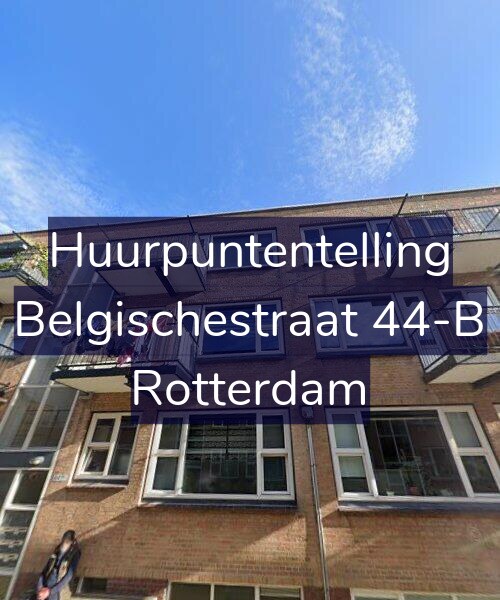 Foto gevel Huurpuntentelling voor Belgischestraat 44-B, Rotterdam