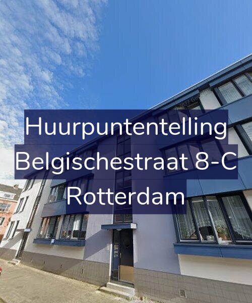 Foto gevel Huurpuntentelling voor Belgischestraat 8-C, Rotterdam