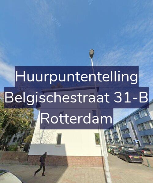 Foto gevel Huurpuntentelling voor Belgischestraat 31-B, Rotterdam