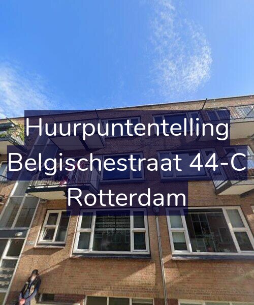 Foto gevel Huurpuntentelling voor Belgischestraat 44-C, Rotterdam