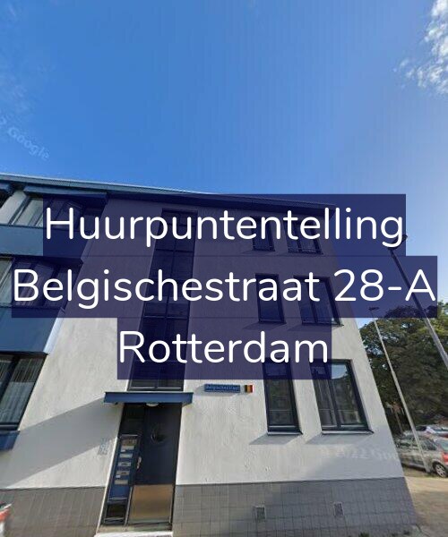 Foto gevel Huurpuntentelling voor Belgischestraat 28-A, Rotterdam