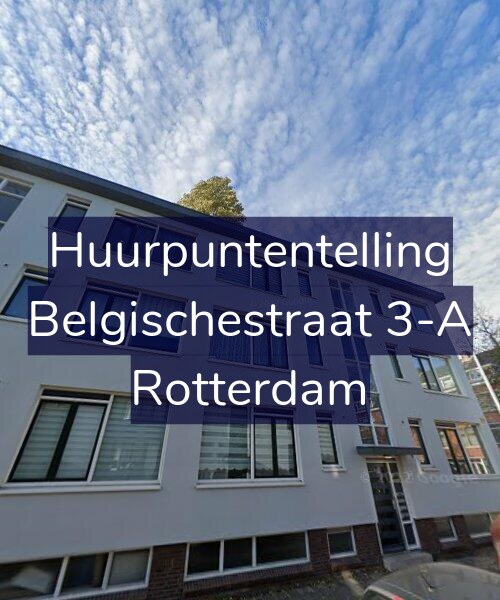 Foto gevel Huurpuntentelling voor Belgischestraat 3-A, Rotterdam