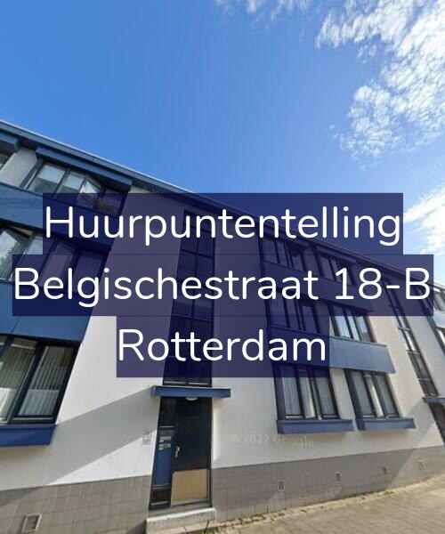Foto gevel Huurpuntentelling voor Belgischestraat 18-B, Rotterdam
