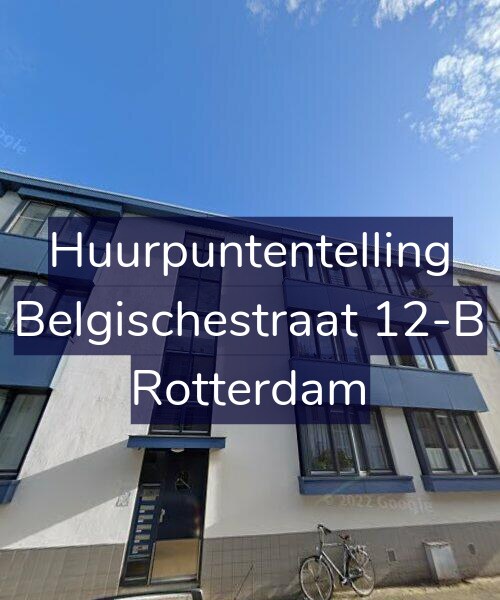 Foto gevel Huurpuntentelling voor Belgischestraat 12-B, Rotterdam