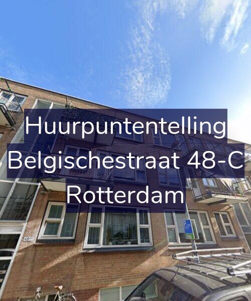 Foto gevel Huurpuntentelling voor Belgischestraat 48-C, Rotterdam
