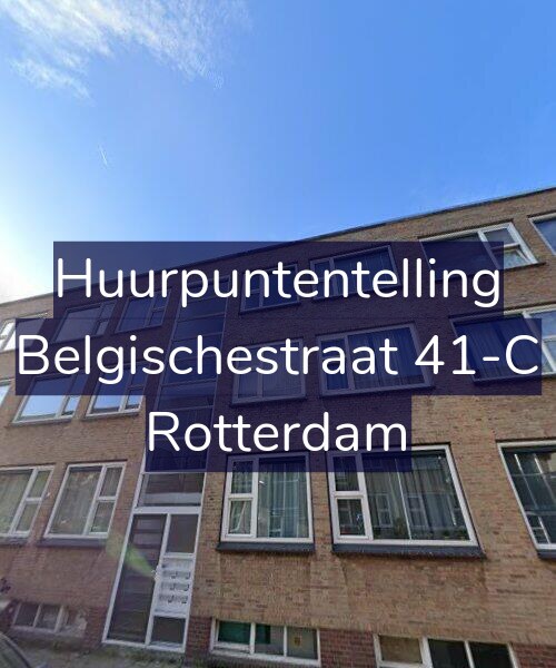 Foto gevel Huurpuntentelling voor Belgischestraat 41-C, Rotterdam