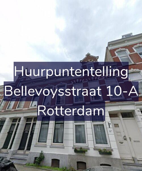Foto gevel Huurpuntentelling voor Bellevoysstraat 10-A, Rotterdam