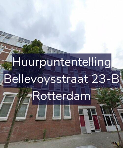 Foto gevel Huurpuntentelling voor Bellevoysstraat 23-B, Rotterdam