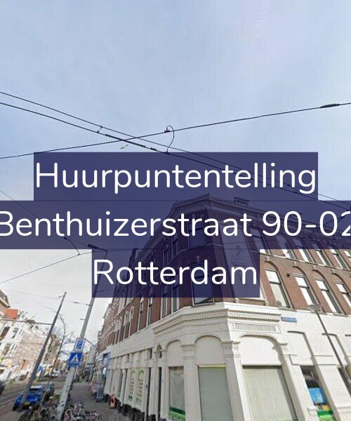 Foto gevel Huurpuntentelling voor Benthuizerstraat 90-02, Rotterdam