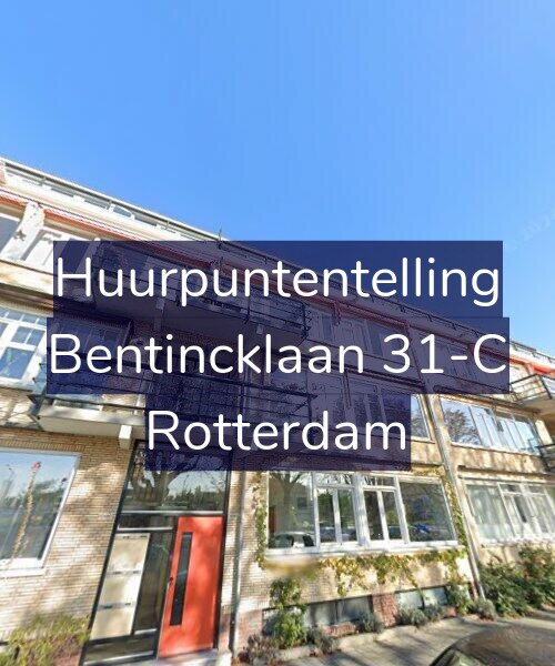 Foto gevel Huurpuntentelling voor Bentincklaan 31-C, Rotterdam