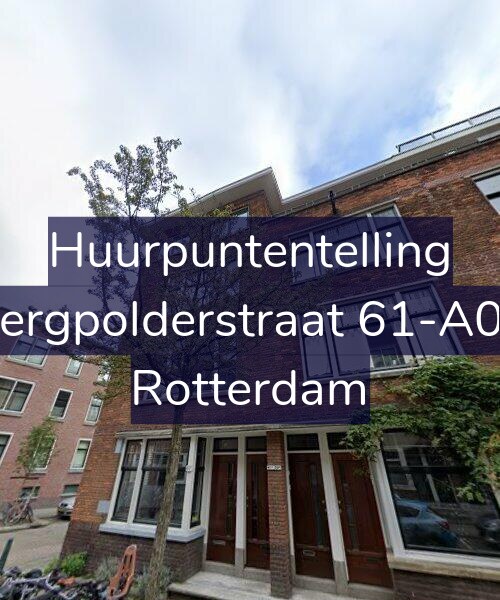 Foto gevel Huurpuntentelling voor Bergpolderstraat 61-A02, Rotterdam
