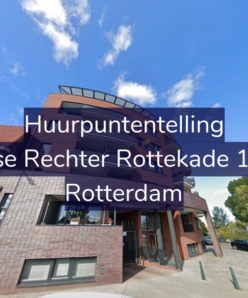 Foto gevel Huurpuntentelling voor Bergse Rechter Rottekade 149-A, Rotterdam