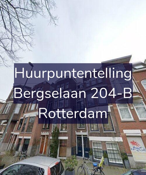 Foto gevel Huurpuntentelling voor Bergselaan 204-B, Rotterdam
