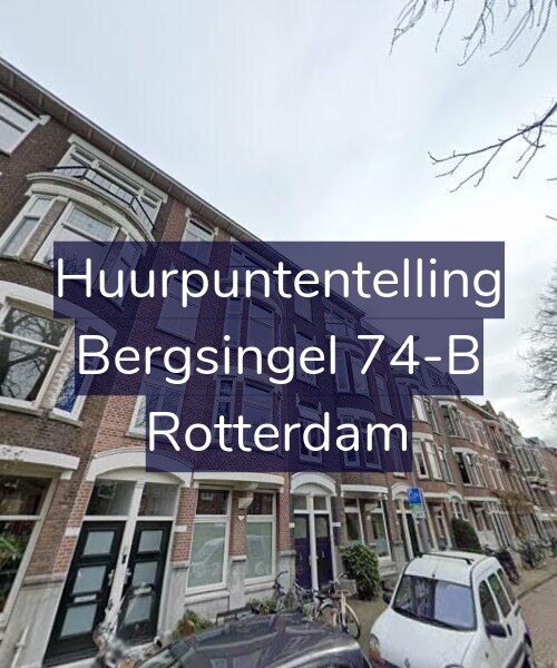Foto gevel Huurpuntentelling voor Bergsingel 74-B, Rotterdam