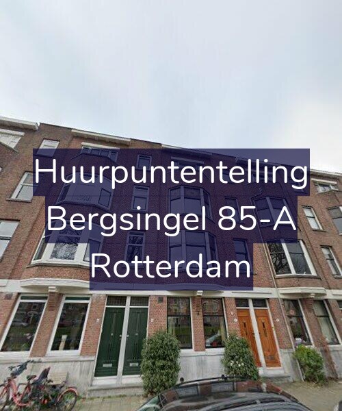 Foto gevel Huurpuntentelling voor Bergsingel 85-A, Rotterdam