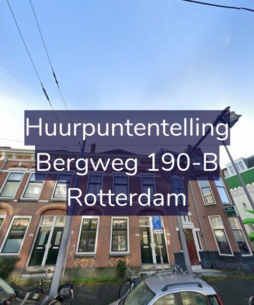 Foto gevel Huurpuntentelling voor Bergweg 190-B, Rotterdam