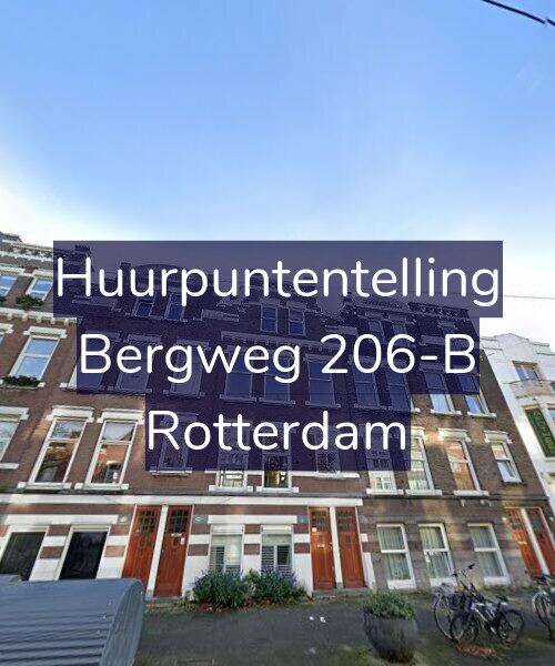 Foto gevel Huurpuntentelling voor Bergweg 206-B, Rotterdam
