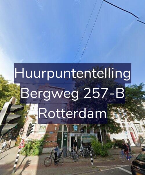 Foto gevel Huurpuntentelling voor Bergweg 257-B, Rotterdam