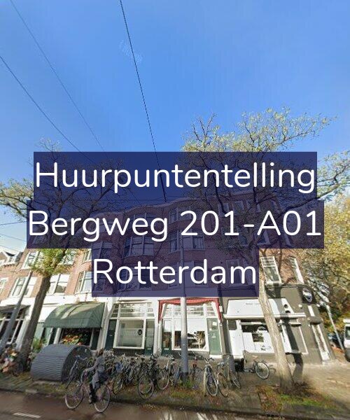 Foto gevel Huurpuntentelling voor Bergweg 201-A01, Rotterdam