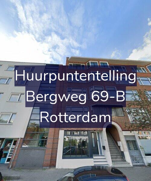 Foto gevel Huurpuntentelling voor Bergweg 69-B, Rotterdam