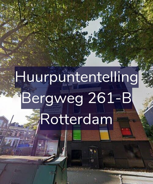 Foto gevel Huurpuntentelling voor Bergweg 261-B, Rotterdam