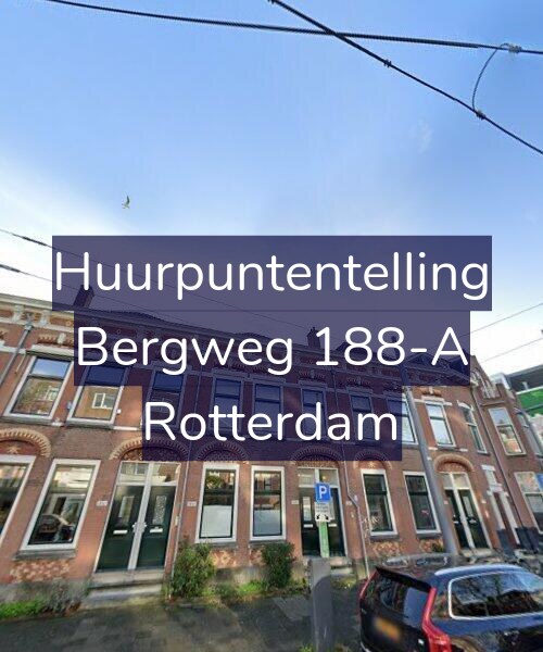 Foto gevel Huurpuntentelling voor Bergweg 188-A, Rotterdam