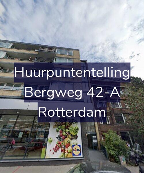Foto gevel Huurpuntentelling voor Bergweg 42-A, Rotterdam