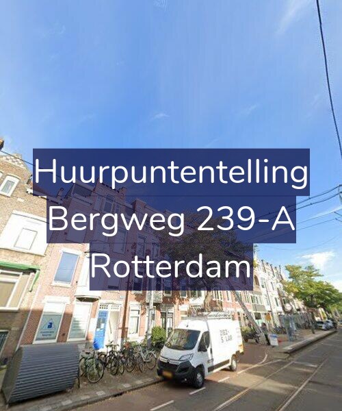Foto gevel Huurpuntentelling voor Bergweg 239-A, Rotterdam