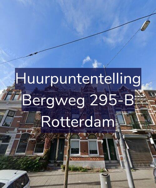 Foto gevel Huurpuntentelling voor Bergweg 295-B, Rotterdam