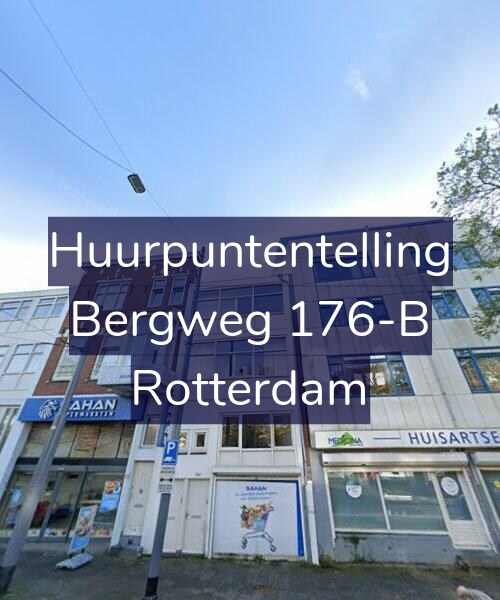 Foto gevel Huurpuntentelling voor Bergweg 176-B, Rotterdam