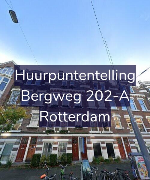 Foto gevel Huurpuntentelling voor Bergweg 202-A, Rotterdam