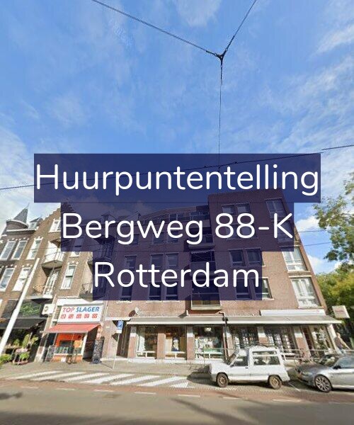 Foto gevel Huurpuntentelling voor Bergweg 88-K, Rotterdam